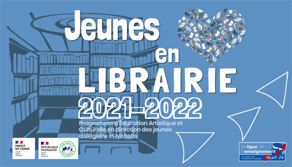 Logo Jeunes en librairie 2021-2022